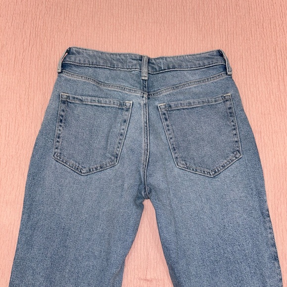 Hollister Denim - Hollister Women's High Rise Straight Light Blue Jeans Size 26
